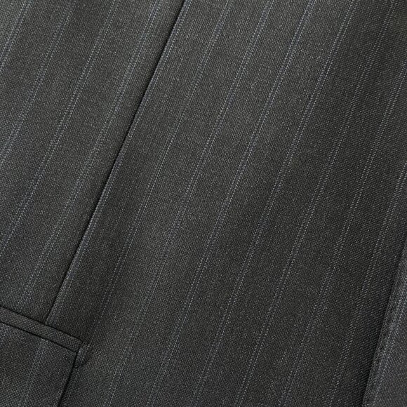 Ermenegildo Zegna 100% Wool Men's Pin Stripe Blazer Suit Jacket - Large - Picture 7 of 7